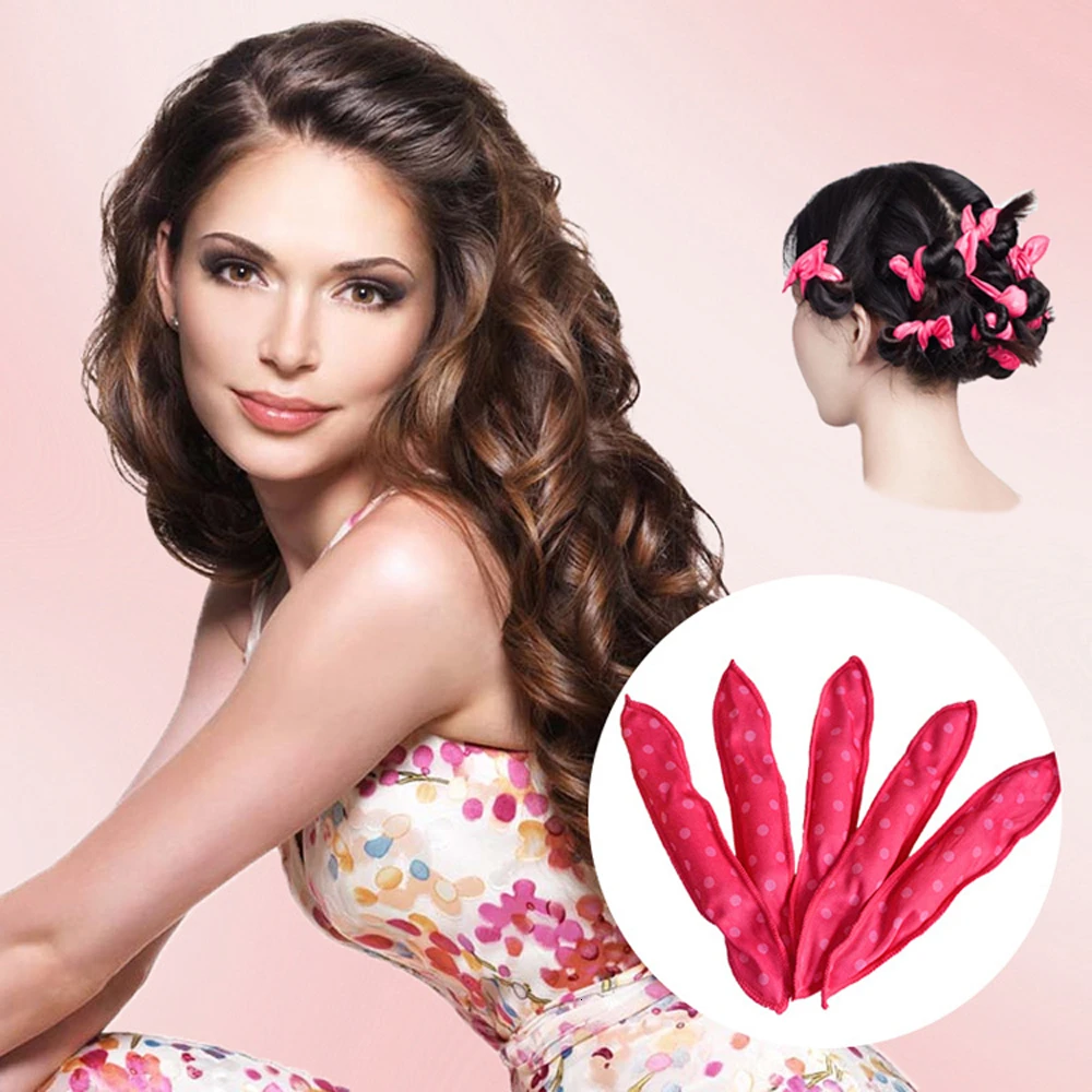 2/6/10 шт. гибкого пенопласта поролоновые бигуди мягкая подушка для сна волшебный