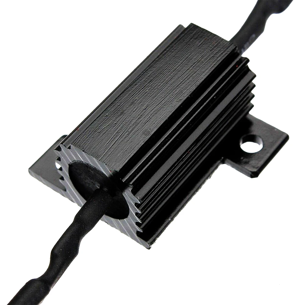 

4x 6.8 25W Load Resistor Canbus Anti-Flashing Decoders Turn Signal Blinker Fix LED Bulb Light Hyper Flash Signal Fog Lamp