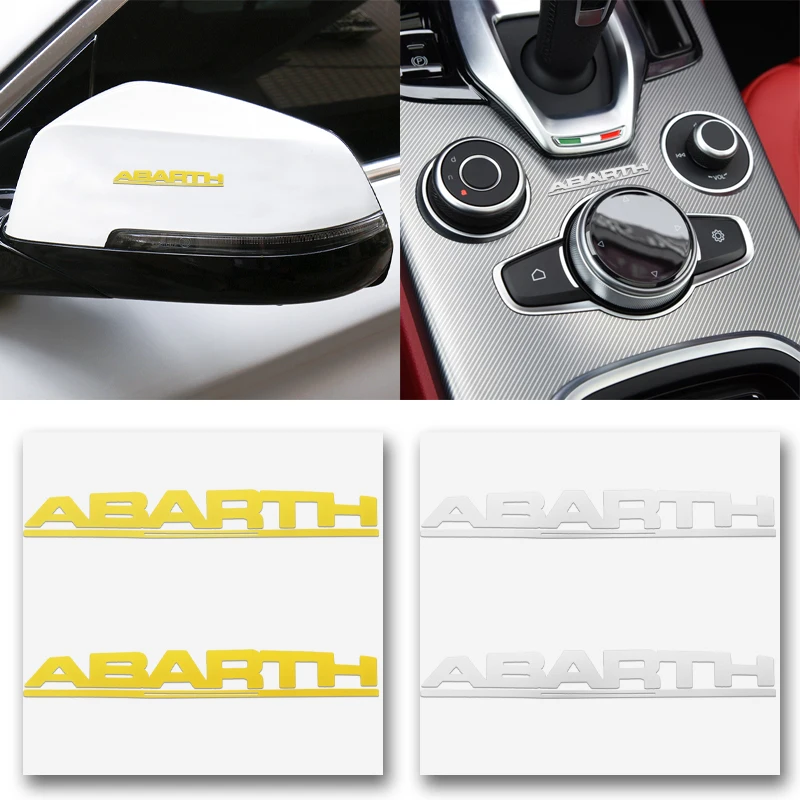 Модные итальянские автомобильные спортивные наклейки 2 шт. декоративные для