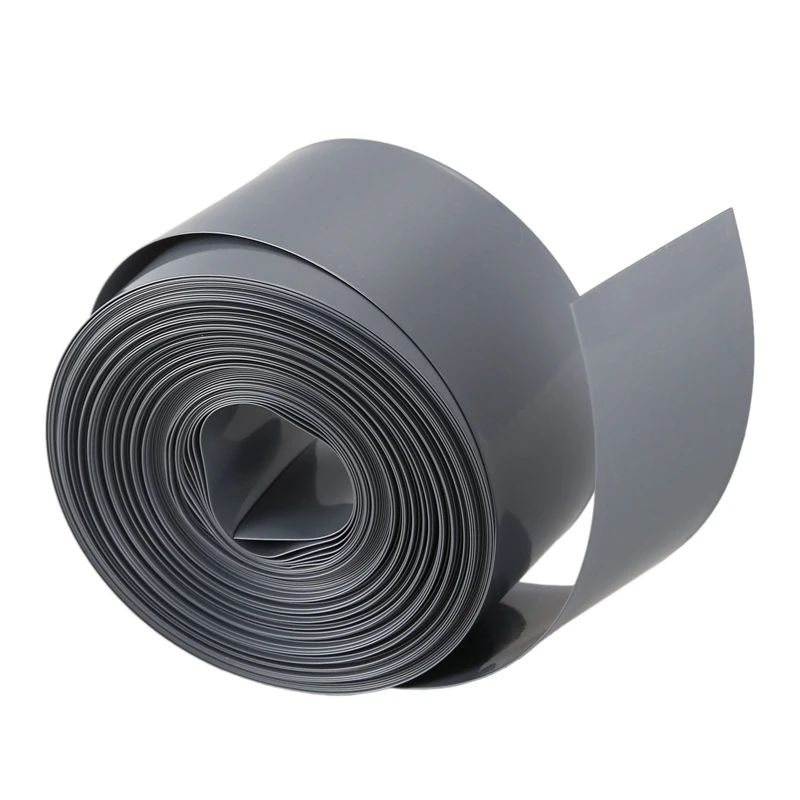 2 шт. 10 м 29 5 мм ПВХ термоусадочная трубка для 1 батареи 18650 серый и синий |