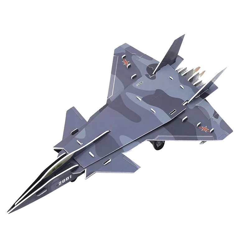 Новое поступление модель самолета 3D бумажная сделай сам Обучающие игрушки пазл