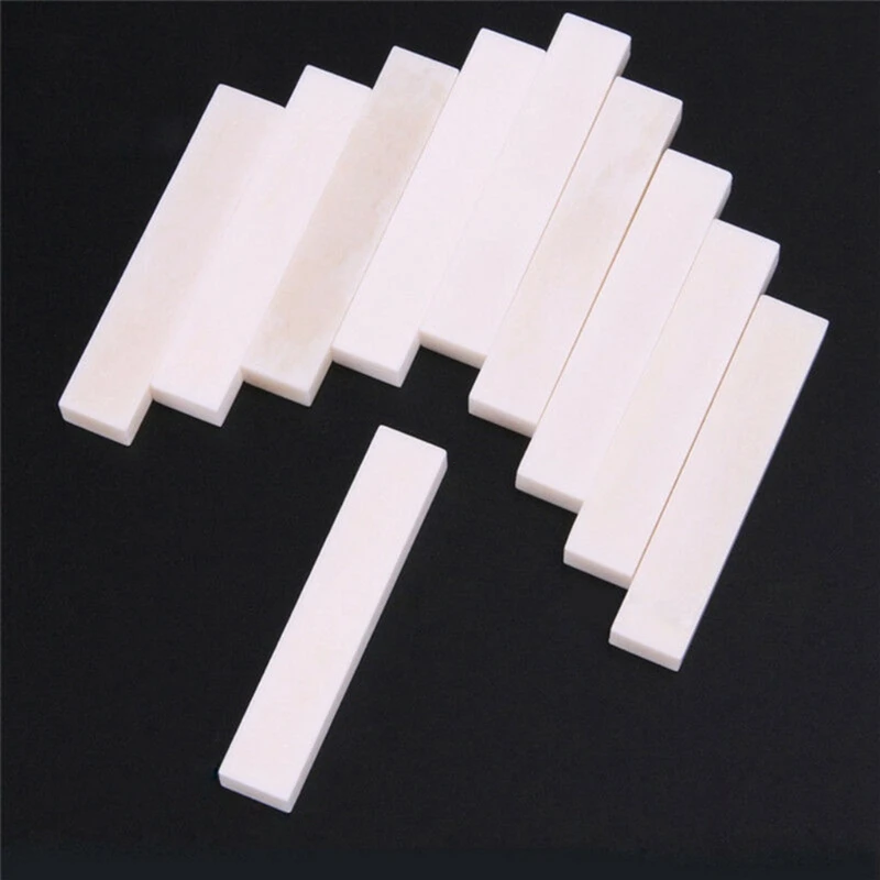 

Guitar Blank Bone Nut Real Buffalo Bone Guitar Bass Bridge Saddle Nut for LP Electric Acoustic Guitar Accessories