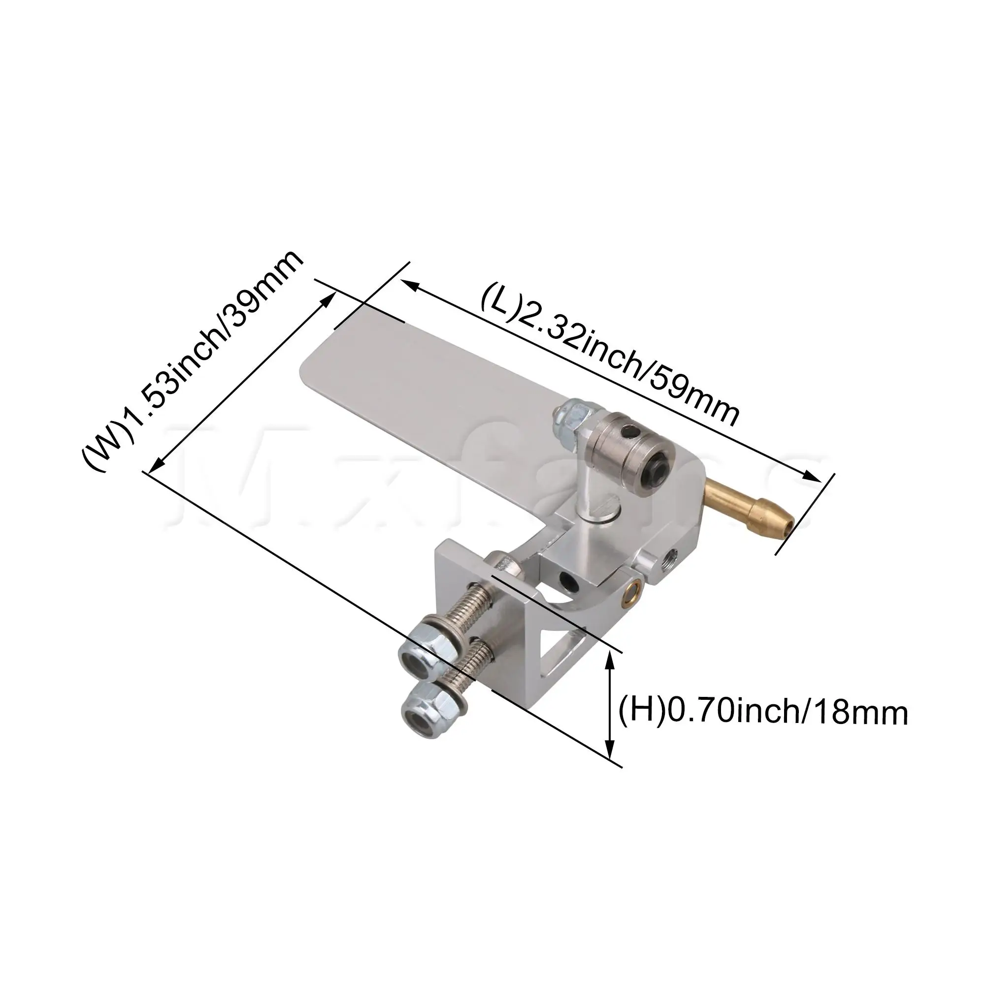 

52mm Boat Rudder N10327S for RC Electric Power Remote Control Model Part