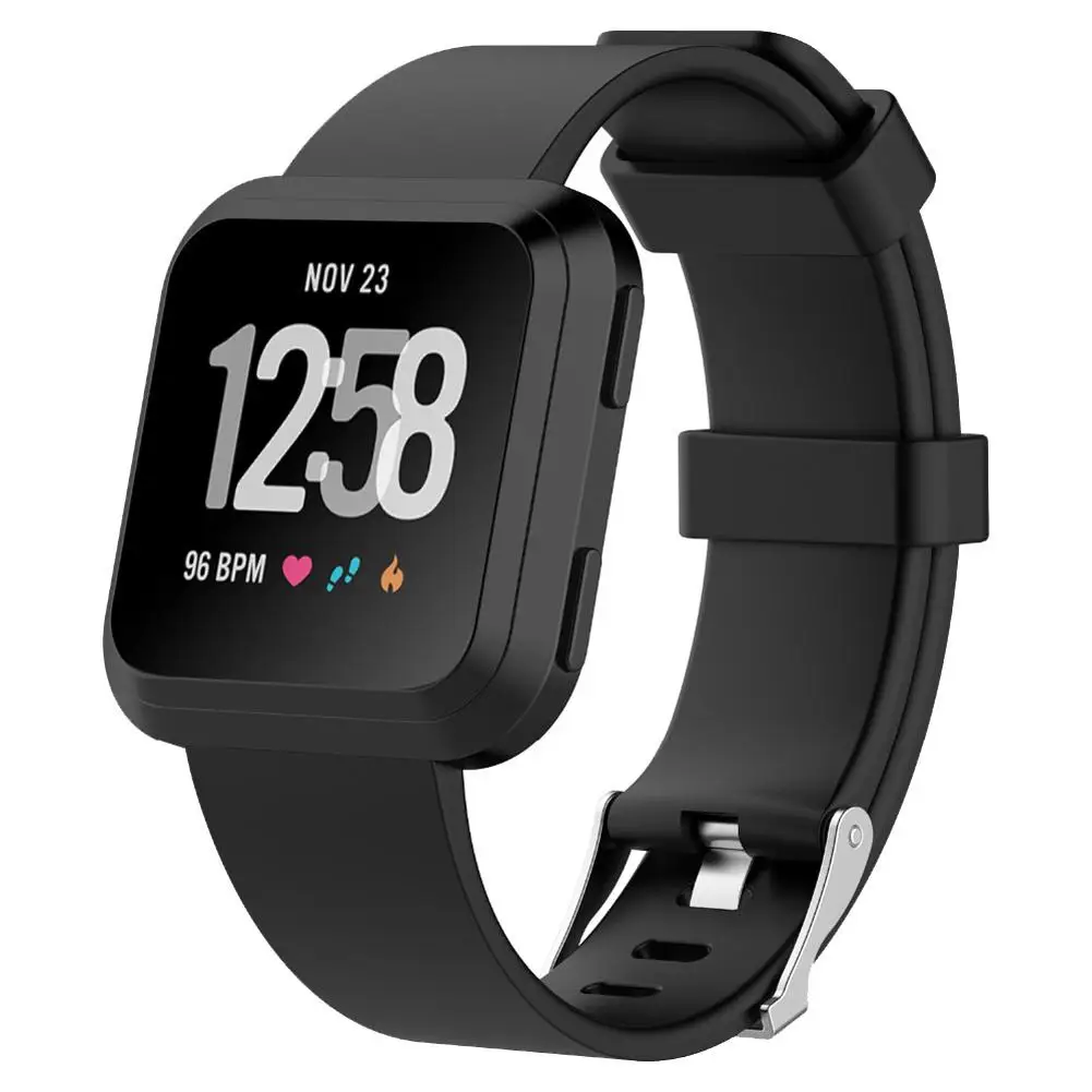 Ремешок для часов для Fitbit Versa/Versa Lite/Versa 2 мягкий силиконовый сменный Браслет аксессуары для браслетов