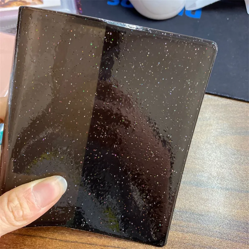 Мини держатель для карт 64 вместимости с прозрачным чехлом альбомов украшением 6*9