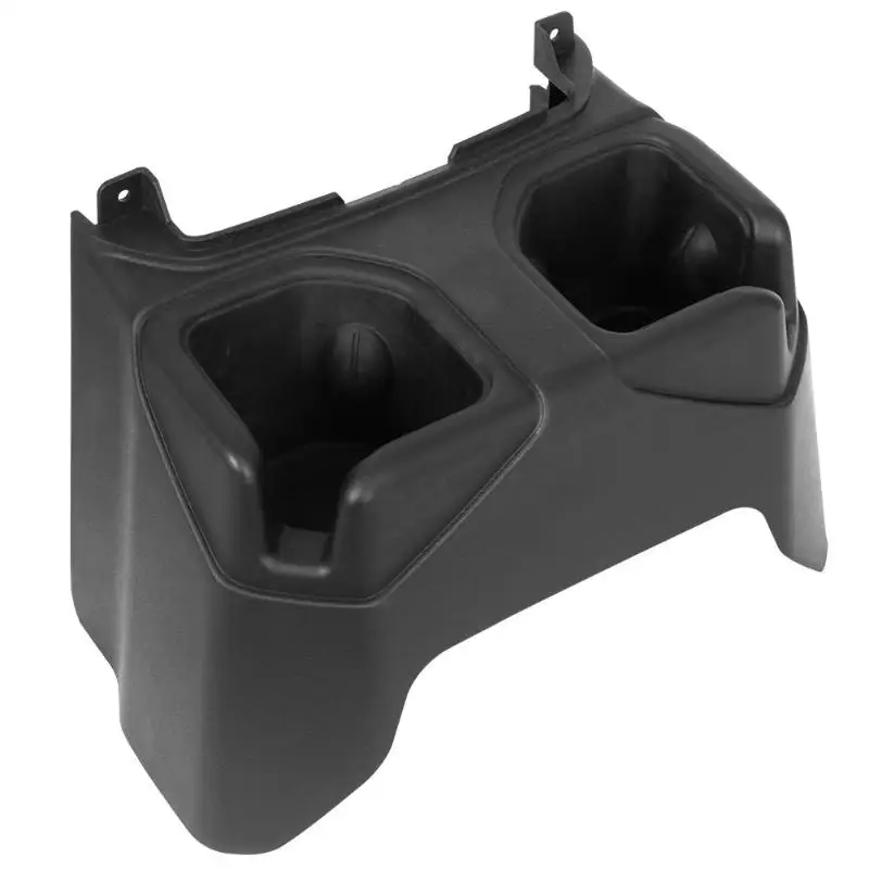 

NEW-Car Rear Center Console Cup Box Dual Drinks Cup Holder Beverage Stand Drink Water Bottle for Jeep Wrangler Jl 2018-2019