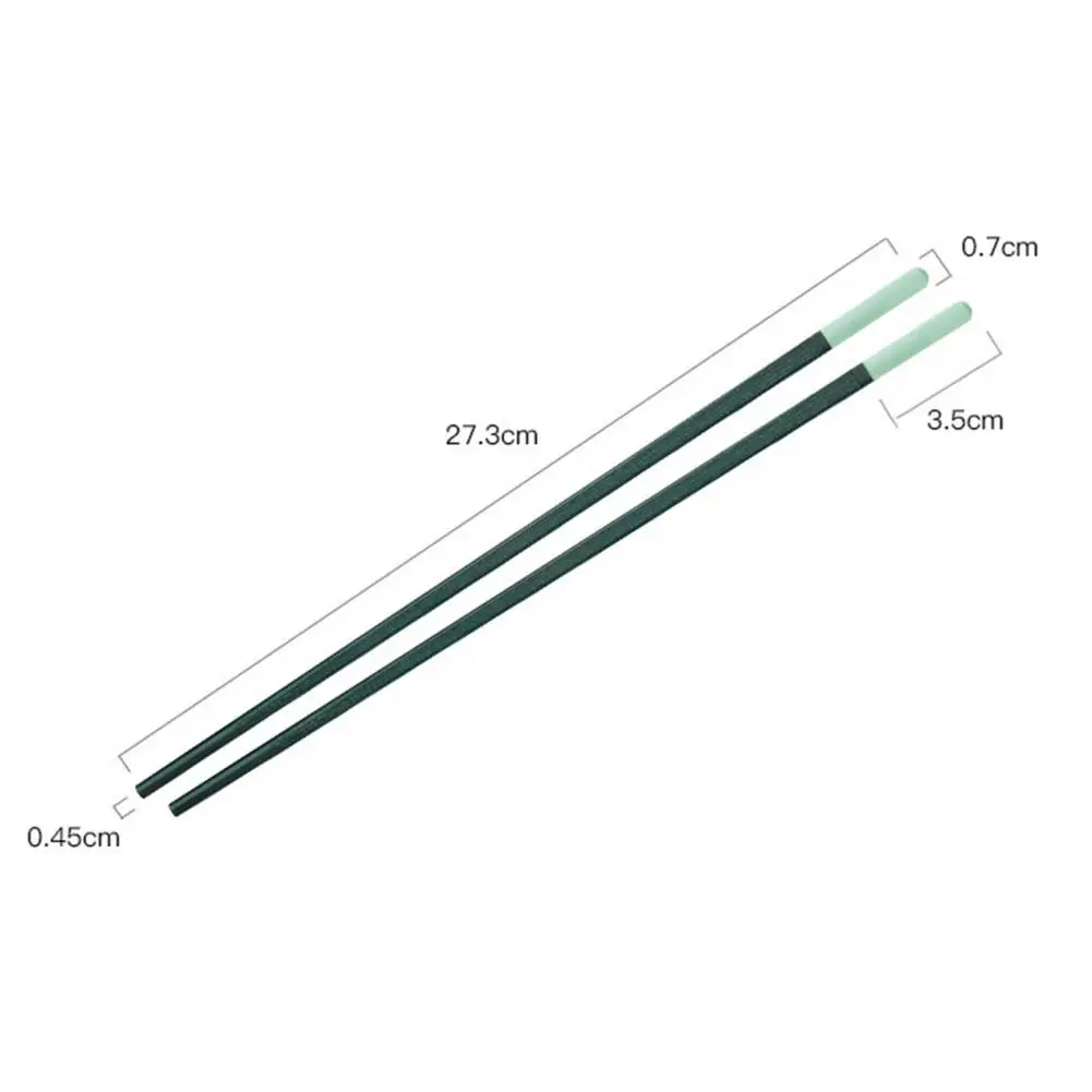 

Hot Sales 10 Pair Chopsticks Retro High Hardness PET No Odor Safe Cooking Chopsticks for Chinese