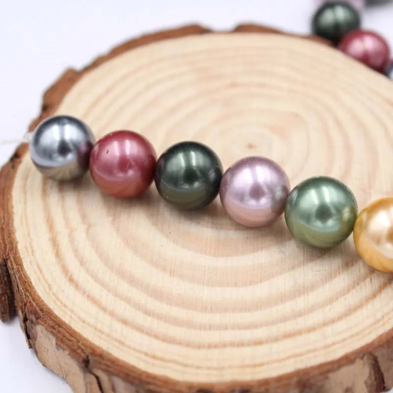 

MeiBeads 30pcs/Lot Natural Freshwater Pearl Beads Shell Pearl For DIY Making Elegant Bracelet Necklace Handmade Party Jewelry