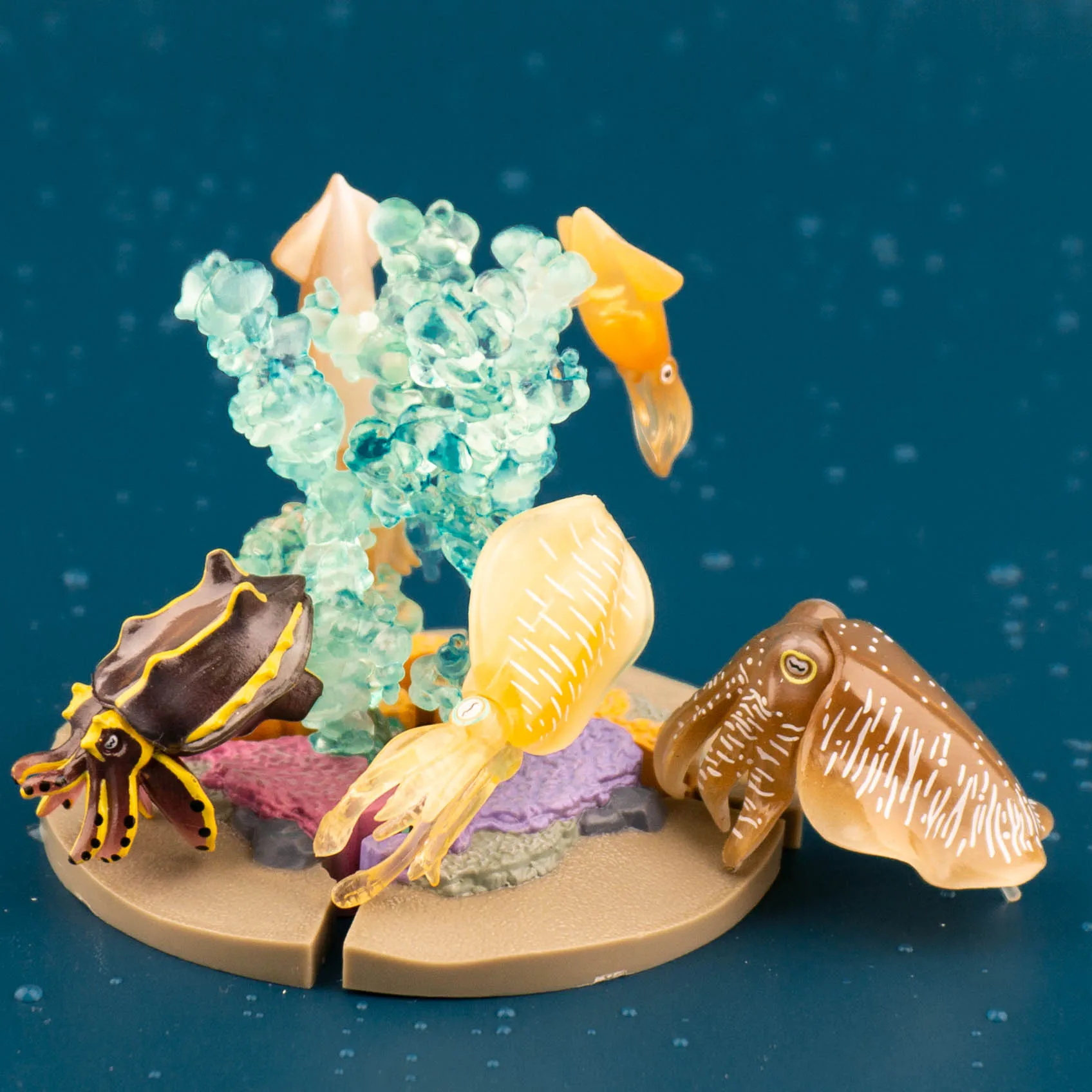 Японские капсульные игрушки QUALIA Gashapon осьминог ропилема эскулен морской организм