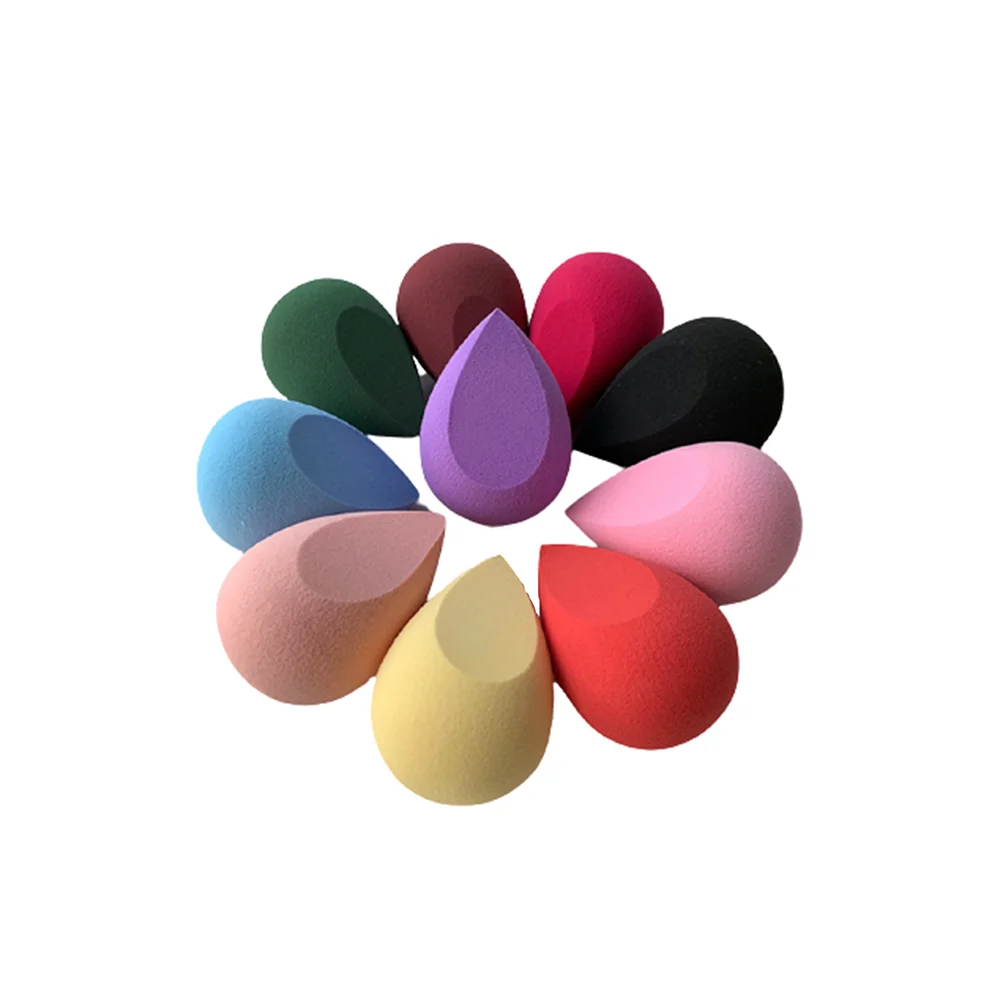 2 шт. сердце образный спонж для макияжа яйцо Мокрый Сухой Красота тональный крем