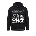 Мужская толстовка Geek с надписью Наука не заботится о том, в чем вы верите, одежда, куртки, толстовка для ученых, биологии, физики, химии и астрономии