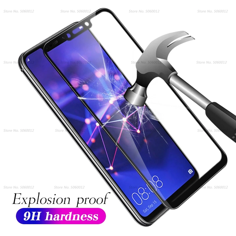 Закаленное 9D стекло для Huawei P20 Pro P10 Lite Защитная пленка экрана Mate 20 30 P30 защитные