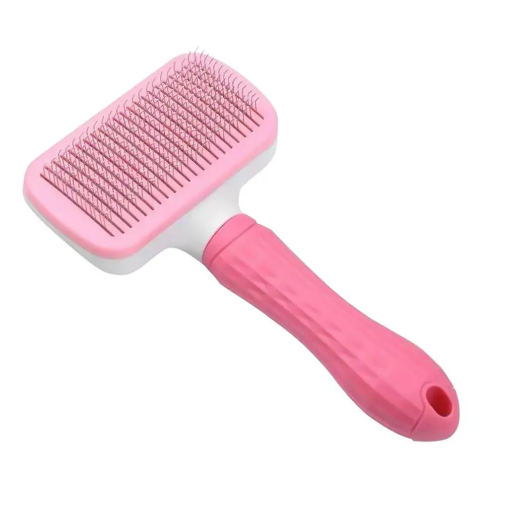 

Fast Shipping Pet Floating Hair Automatic Cleaning Brush Hair Cleaner Dog Combing Brush Pet One-click Hair Removal Supplies