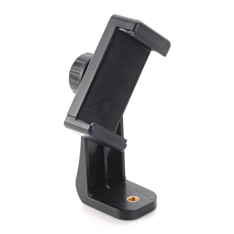 

Elistooop Tripod Mount Adapter Cell Phone Clipper Holder Vertical 360 Tripod Stand for iPhone for camera