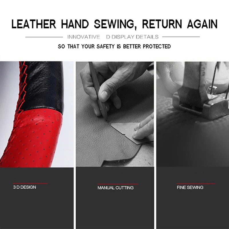 Оплетка на руль автомобиля сделай сам из воловьей кожи красочное Сращивание