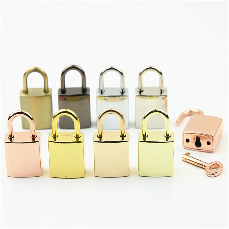 

Full metal Padlock Travel Suitcase Diary Lock With Key Bag Suitcase Luggage Box case padlocks Decoration