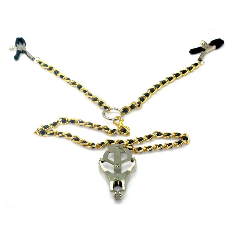 Экзотические аксессуары для флирта теребят сексуальное зажимы cосков половых