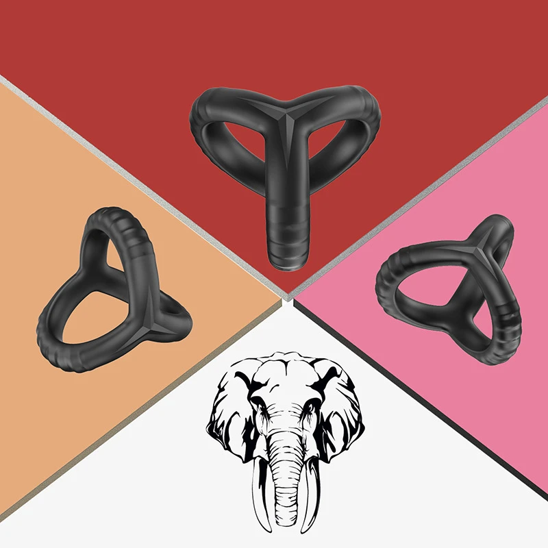 Кольцо на пенис секс-игрушки для мужчин прелестная фиксация петля крайняя плоть