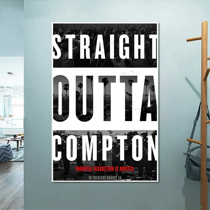 Абстрактная прямая картина из компании холст настенное искусство буквы пейзаж Картина плакаты печать крафт для украшения гостиной