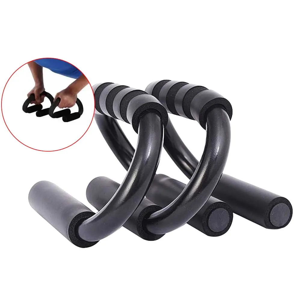 1 пара пенные ручки упражнения S форма тренажерный зал груди пресс фитнес тяга