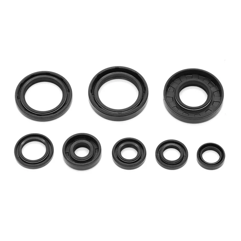 Комплект масляного уплотнения двигателя 7 шт. коленчатый уплотнитель для Yamaha YZ85