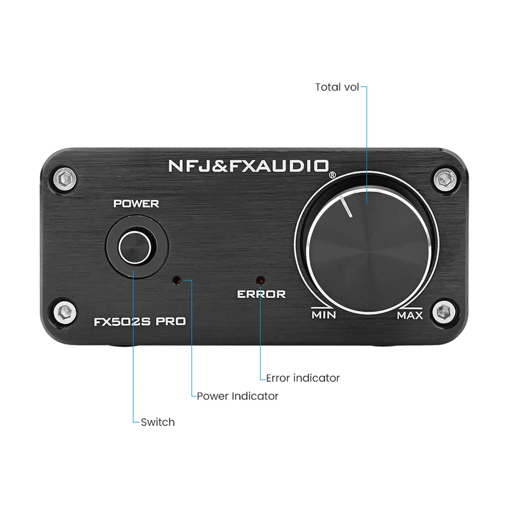 TPA3250 FX аудио Hifi цифровой усилитель мощности 70Wx2 домашний стерео мини