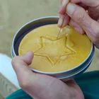 Игра кальмар, Звездный зонт, треугольная форма, кондитерские изделия, форма для печенья, форма для выпечки, десертов, инструмент
