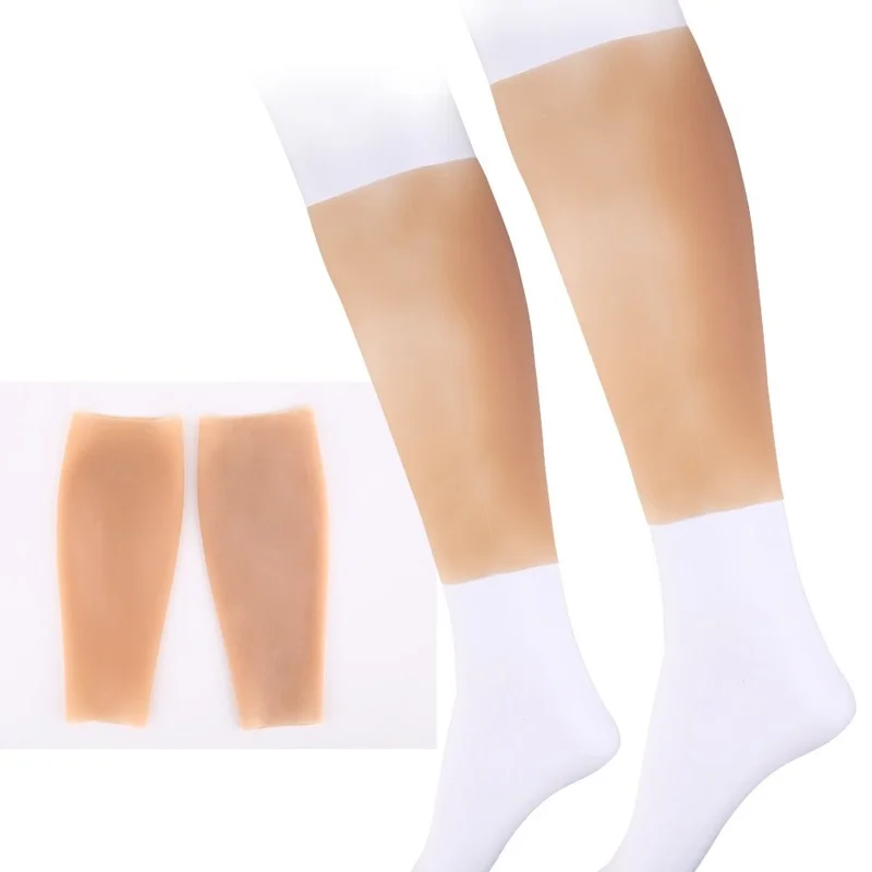 Single Silicone Abundant Leg Beautiful Leg Cover O-shaped Leg Pad Spiral Leg Pad Corrector Arm and Leg Scar Birthmark Shielding