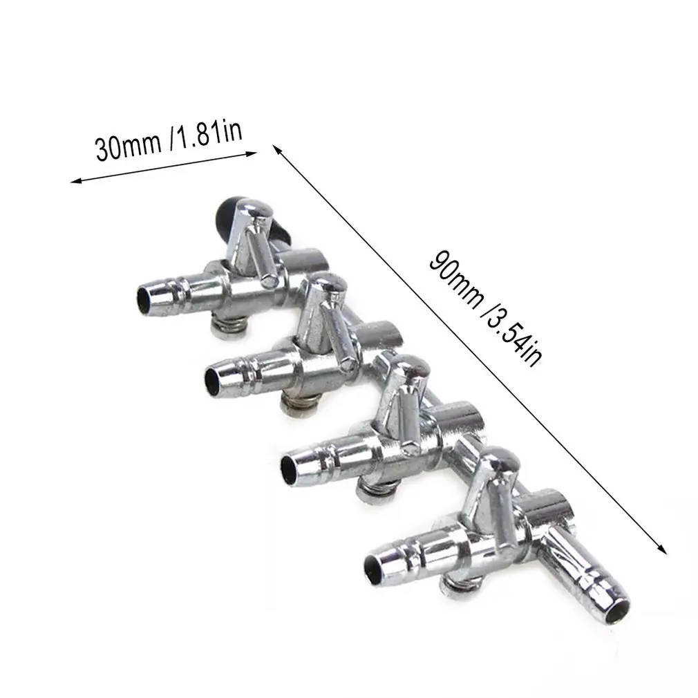 Нержавеющая сталь кислородный рычажный насос аквариумная трубка с воздушным