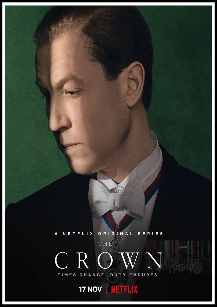 The Crown Season 3 американская ТВ-серия ретро винтажная наклейка домашнее искусство