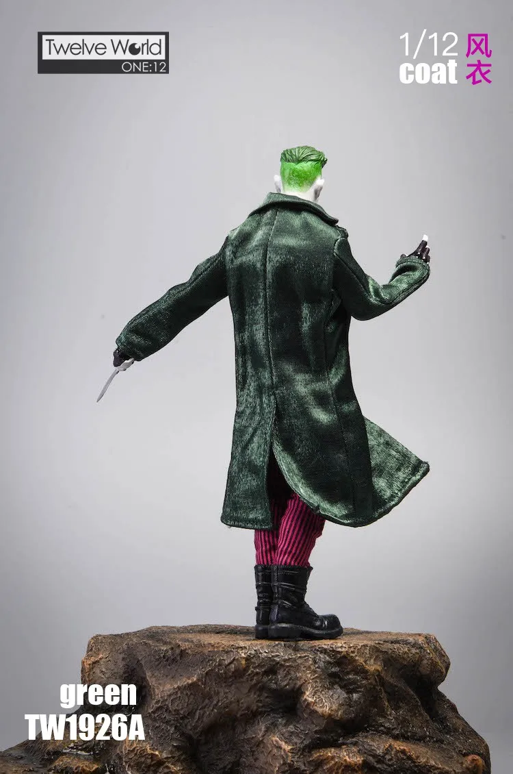 1/12 TWTOYS TW1926 A/B/C ветровка в стиле клоуна пальто одежда подходит для фигурок 6 дюймов