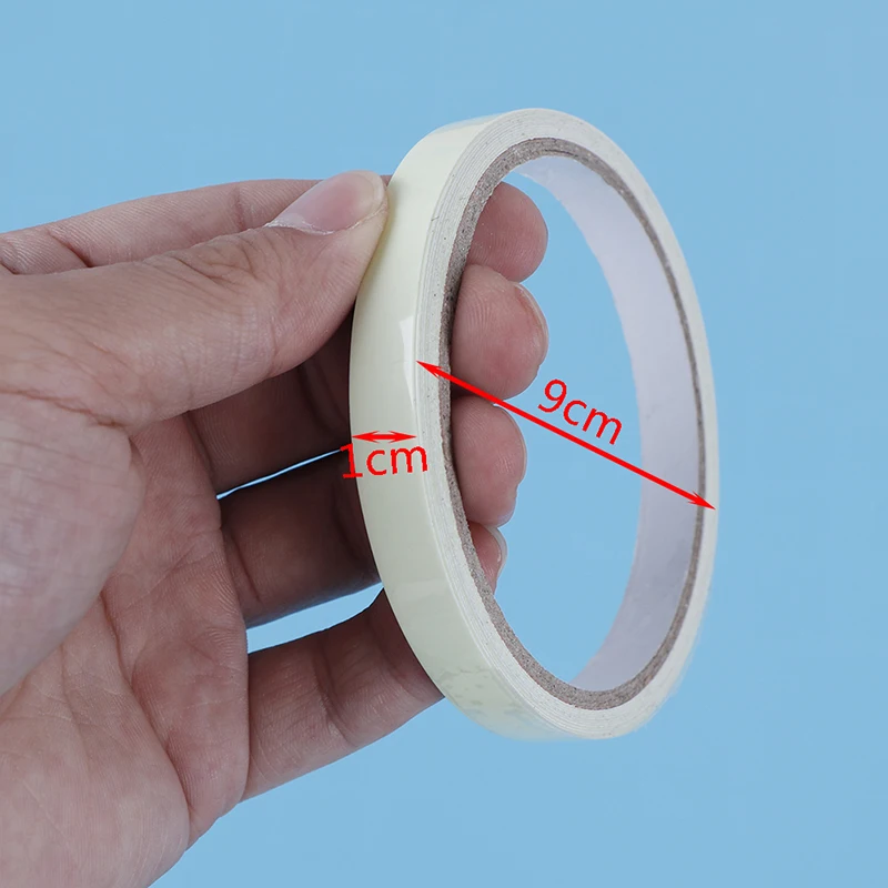 

3M Reflective Glow Tape Self-adhesive Sticker Removable Luminous Tape Fluorescent Glowing Dark Striking Warning Tape