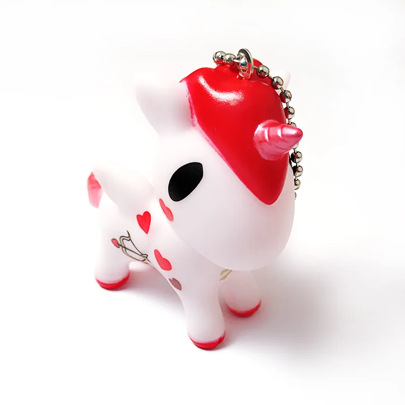 

Disney Ins Dream Key Chain Rainbow Unicorns Girl Pink Heart Bag Keychain Pendant Wholesale Keyring
