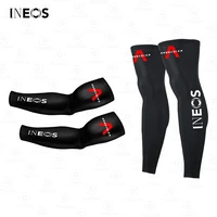 2021 new ineos grenadier leg warmers uv protection cycling arm warmer breathable bicycle running racing mtb bike leg sleeve