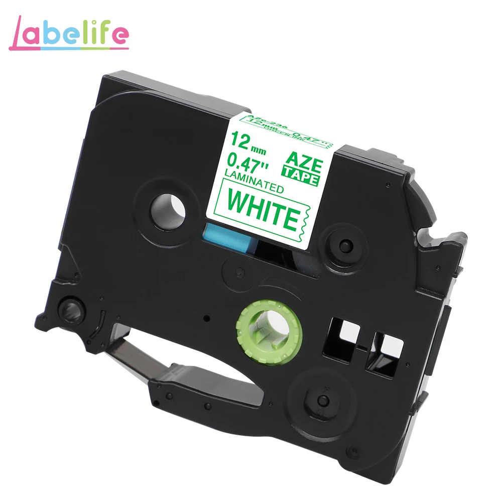 AZe-236 Labelife tze231 лента 1 шт. совместимый Brother PTouch для PT-D210 принтер этикеток 12 мм TZe 231 431 TZe TZ231 TZe-231 производитель этикеток - Цвет: AZe-236