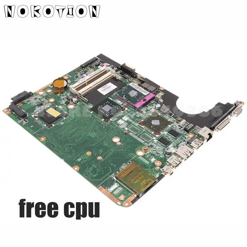 

NOKOTION For HP DV6 DV6-1000 Laptop Motherboard HD4500 GPU PM45 DDR3 578378-001 DAUT3MB28C0 DAUT3MB28C1