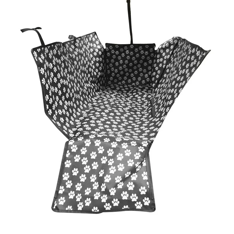 Oxford Foot Pet переноски для собак задняя Водонепроницаемая Крышка сиденья автомобиля