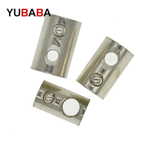 1005020 штук полукруглые разноцветные плоские с эластичность Roll-in T Пружинные гайки M3 M4 M5 M6 M8 для 2020 3030 4040 454 Алюминиевые материалы паз