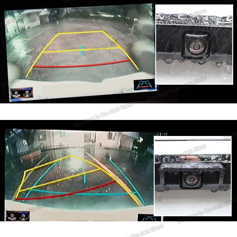 Автомобильная камера заднего вида Lsrtw2017 Abs дождевик затвор для Lexus es Es200 300 Es300h 2018