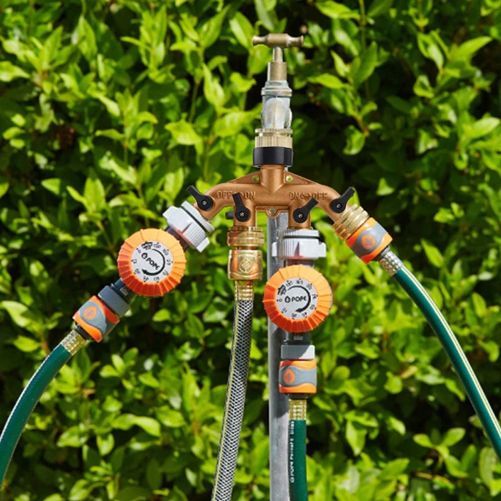 

Garden Hose Splitter 4 Way Tap Hose Connectors Water Distributor Switch Valve Garden Water Connectors Watering Irrigation