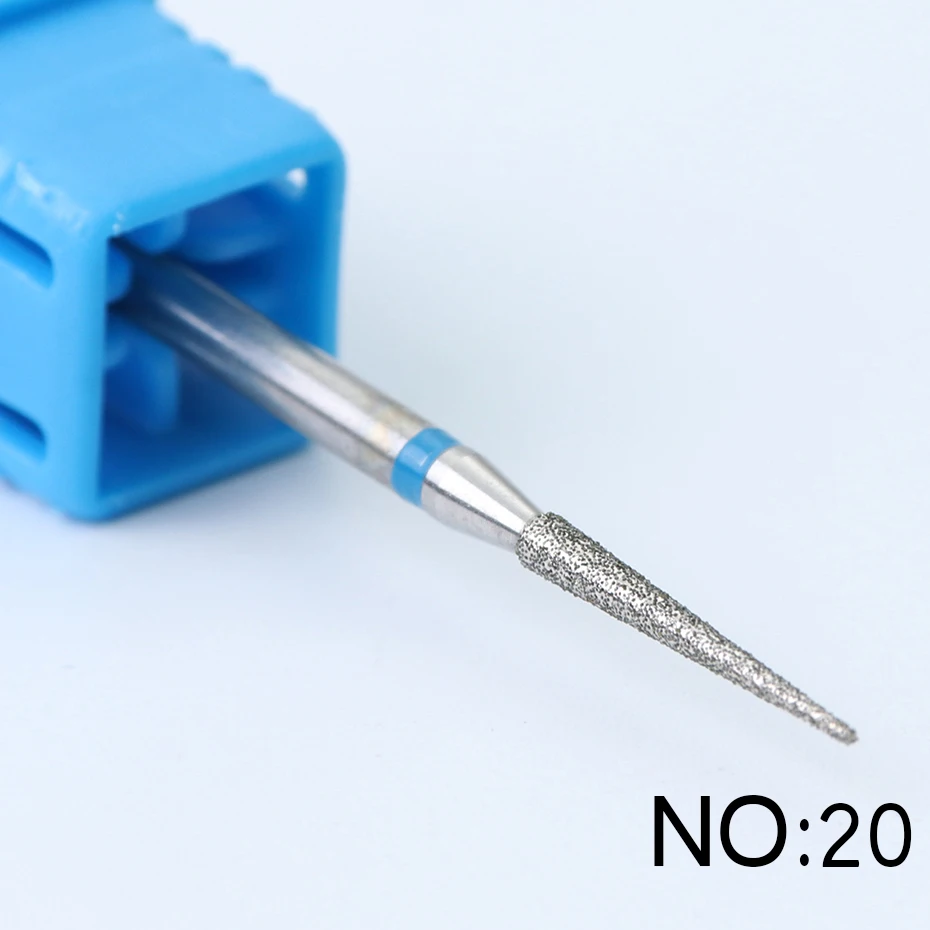 Набор алмазных сверл для ногтей безопасный Фрезерный резак маникюрных фрез