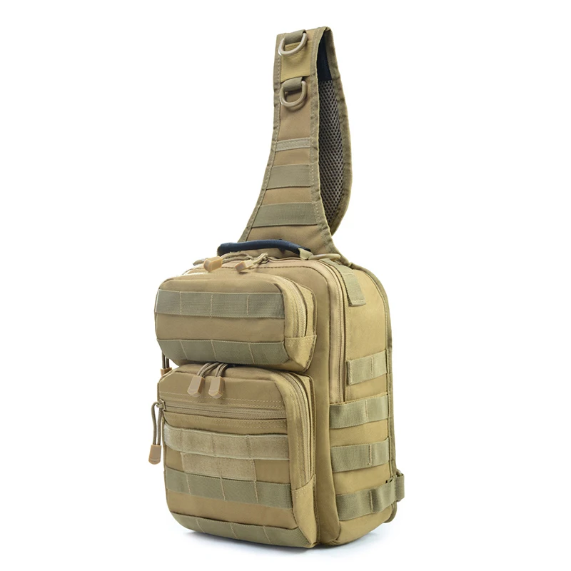 

Military Tactical Sling Bag Men Outdoor Hiking Camping Shoulder Bag Army Hunting Fishing Trekking Chest Sling Molle Backpack