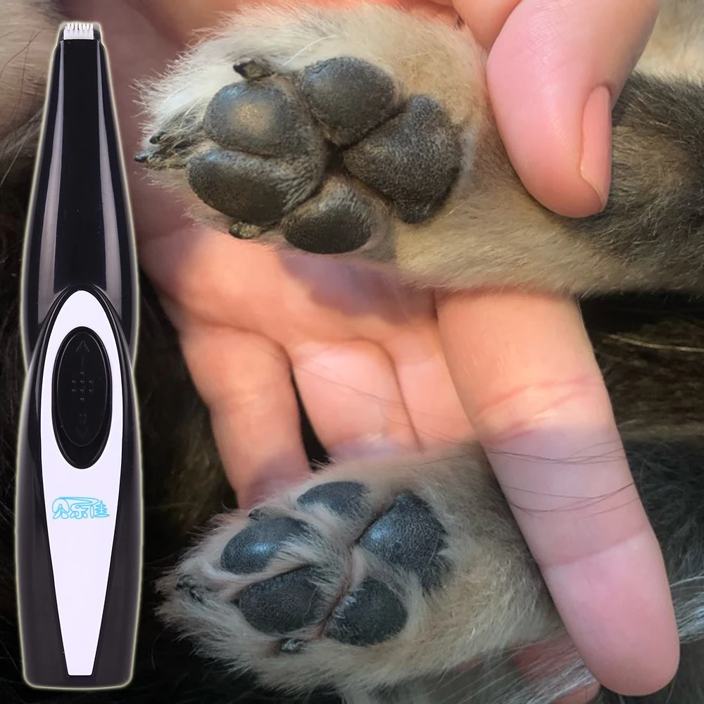 

Dog Clippers Professional Pet Foot Hair Trimmer Dog Growing Clipper USB Rechargeable Butt Ear Eyes Hair Cutter Remover Low-noise