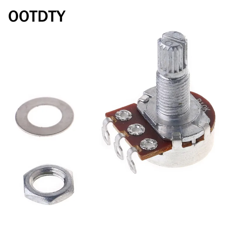 Потенциометр OOTDTY B10K сращенный горшок бас эффект для электрогитары усилитель