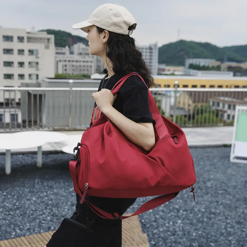 Gym Bag Sports Backpack Sports Bag Travel Dry Bag Dry and Wet Separation Lightweight with Wet Pocket for Man and Women