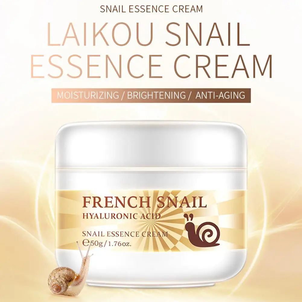 

Snail Face Cream Hyaluronic Acid Anti Collagen For Face Cream Anti Moisturizing Cream aging Whitening 25g/50g Day C Z7B6