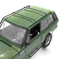 Metal Roof Rack Steel Roll Cage Frame for 1/10 Range Rover RC Car Upgrade Spare Parts