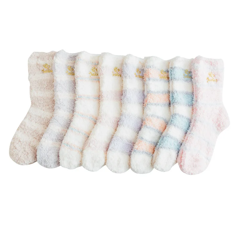 10 Pairs/set Manufacturer's Direct Selling Winter Women's Warm Socks Snowly Wholesale Girl Sock Snowly Keep Warm
