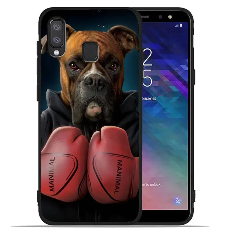 

Boxing Cover Shell Phone Case for Samsung S6 S7 edge s8 s9 s10 S20 plus lite S10E note 10 20 pro ultra Cover