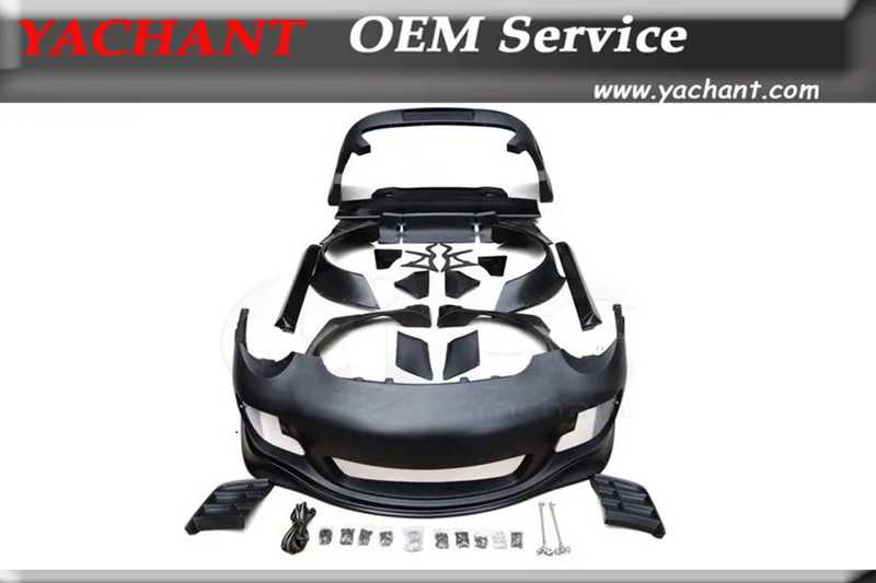 Автомобильный Стайлинг из стекловолокна FRP Bodykit подходит для 09-12 911 997 Turbo4SS LB LP